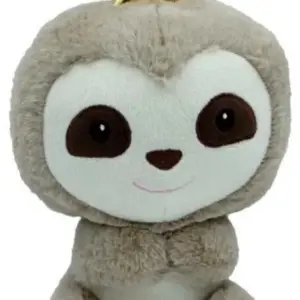 Babyono Plyšová hračka Tulilo Lenochod Olík, 23 cm - šedý