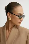 Sluneční brýle Saint Laurent JEANNE dámské, hnědá barva, SL 751