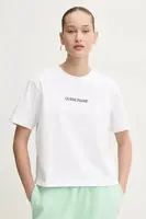 Bavlněné tričko Guess Jeans bílá barva, W5RI42 K8HM0