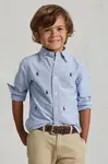 Dětská bavlněná košile Polo Ralph Lauren