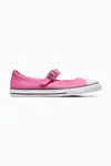 Dětské tenisky Converse Chuck Taylor All Star Dainty Mary Jane růžová barva, A12730C