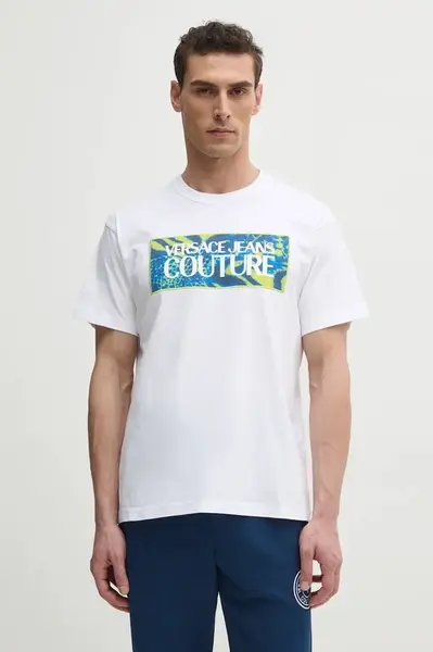 Bavlněné tričko Versace Jeans Couture