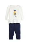 Kojenecká sada Polo Ralph Lauren bílá barva, 310958245001