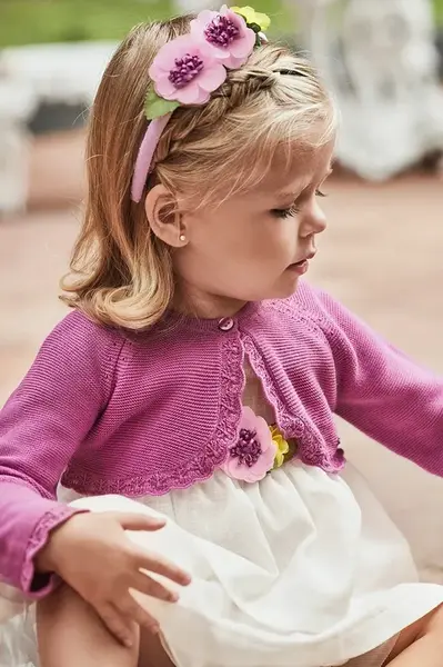 Dětský svetr Mayoral růžová barva, lehký, 306