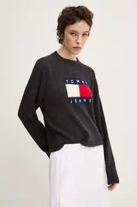 Svetr z vlněné směsi Tommy Jeans