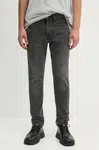 Džíny Levi's 512 SLIM pánské, šedá barva