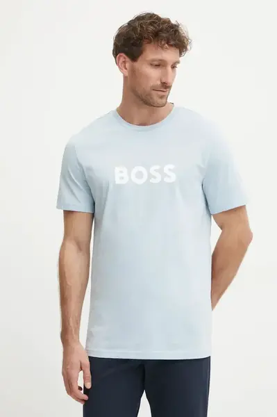 BOSS Bavlněné tričko BOSS