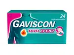 Gaviscon Duo Efekt 24 žvýkacích tablet