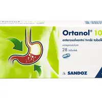 Sandoz Ortanol 10 mg 28 tvrdých tobolek