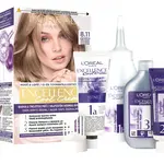 Loréal Paris Excellence Cool Creme odstín 8.11 ultra popelavá světlá blond barva na vlasy