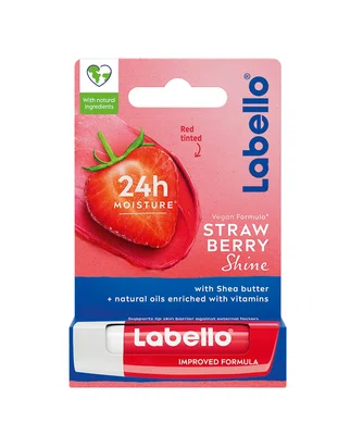 Labello Strawberry Shine balzám na rty 5,5 ml