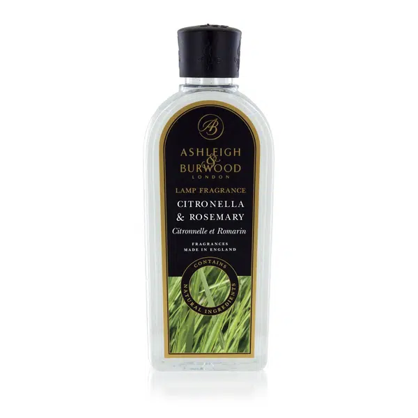 Ashleigh & Burwood London Náplň do katalytické lampy CITRONELLA & ROSEMARY 250 ml