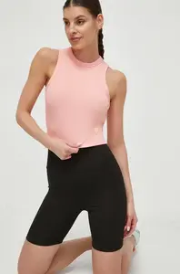 Guess crop top dámský s viskózou EDIE