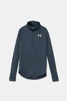 Dětská mikina Under Armour Tech Graphic 1 šedá barva, s potiskem, 1379532