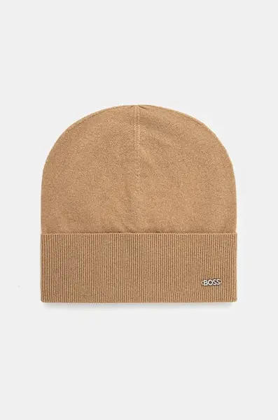 Vlněná čepice BOSS Lari_hat