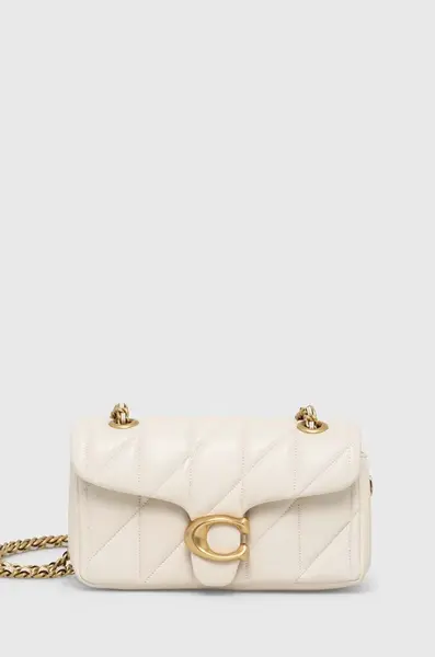 Kožená kabelka Coach Tabby