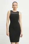 Šaty Armani Exchange černá barva, mini, XW000943 AF13729