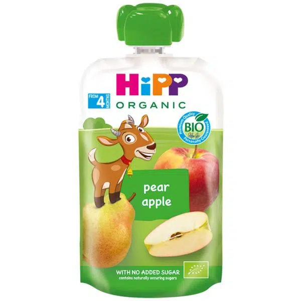 Hipp BIO Hippies Hruška-jablko 100 g