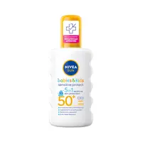 Nivea SUN Sensitive OF50+ dětský opalovací sprej 200 ml
