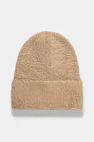 Čepice Answear.LAB béžová barva, z husté pleteniny