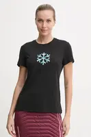 Sportovní tričko Icebreaker Icebreaker X Protect Our Winters černá barva, IB0A57470011