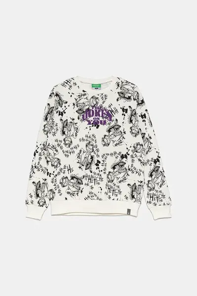 Dětská bavlněná mikina United Colors of Benetton