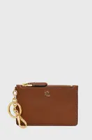 Kožené pouzdro na karty Lauren Ralph Lauren