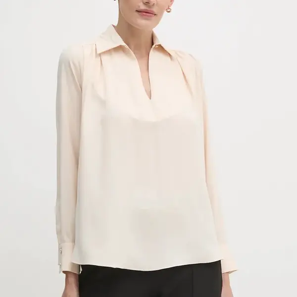 Halenka Artigli dámská, béžová barva, hladká, ACBL000529