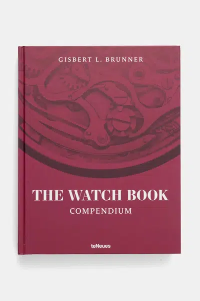 Knížka home & lifestyle The Watch Book. Compendium by Gisbert Brunner, English vínová barva