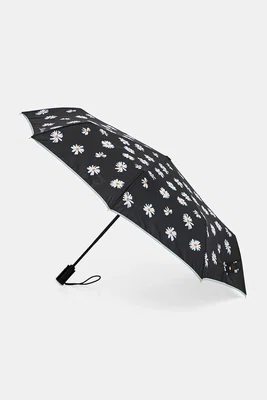 Deštník Moschino černá barva, 9049