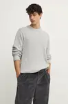 Bavlněný svetr Pepe Jeans COLIN CREW NECK šedá barva, PM702478