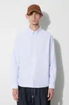 Košile A.P.C. regular, s límečkem button-down