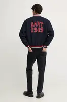 Vlněná bomber bunda Gant