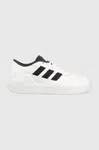 Kožené tenisky adidas OSADE bílá barva, IG7316