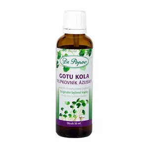 Dr. Popov Gotu kola bylinné kapky 50 ml