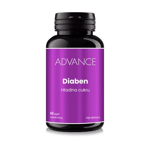 ADVANCE Diaben hladina cukru 60 kapslí