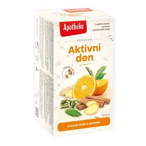 Apotheke Aktivní den nálevové sáčky 20x2 g