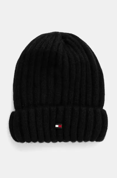 Vlněná čepice Tommy Hilfiger