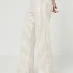 Kalhoty Rip Curl dámské, béžová barva, přiléhavé, high waist
