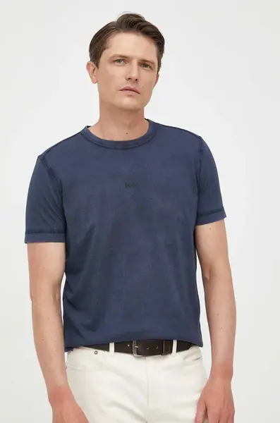 Bavlněné tričko Boss Orange