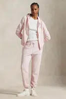 Bavlněné tepláky Polo Ralph Lauren růžová barva, 211935585