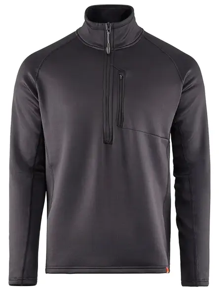 Grundéns termoprádlo grundies thermal 1/2 zip black - xl