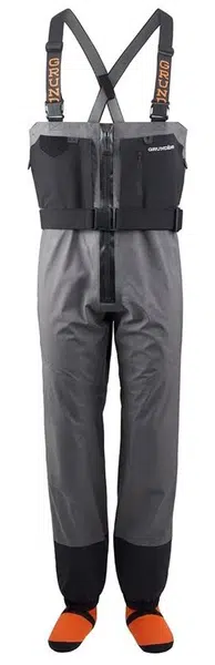 Grundéns prsačky men´s vector zip stockingfoot wader anchor - xxl 45-46