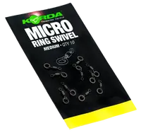 Korda obratlík s krúžkom micro rig swivel medium