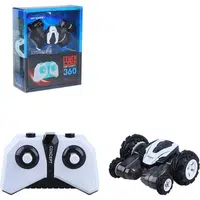 Alltoys Kaskadérske RC auto mini čierne 2 druhy kolies