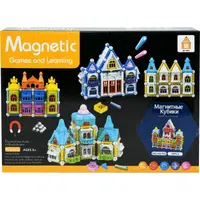 Magnetická stavebnica domček 75 dielikov