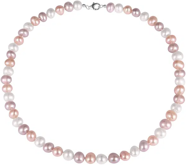 JwL Luxury Pearls Multifarebný náhrdelník z pravých perál JL0568