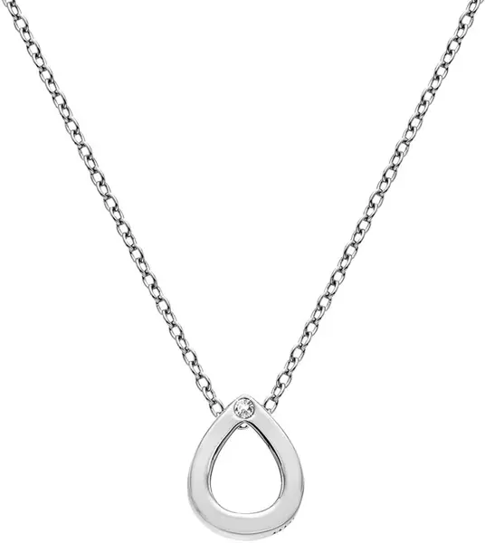 Hot Diamonds Strieborný náhrdelník s kvapkou Amulets DP746