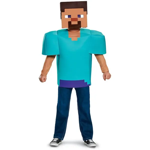 Epee Detský kostým Minecraft Steve 137 - 149 cm