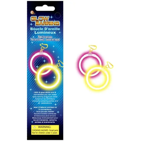 Svietiace náušnice